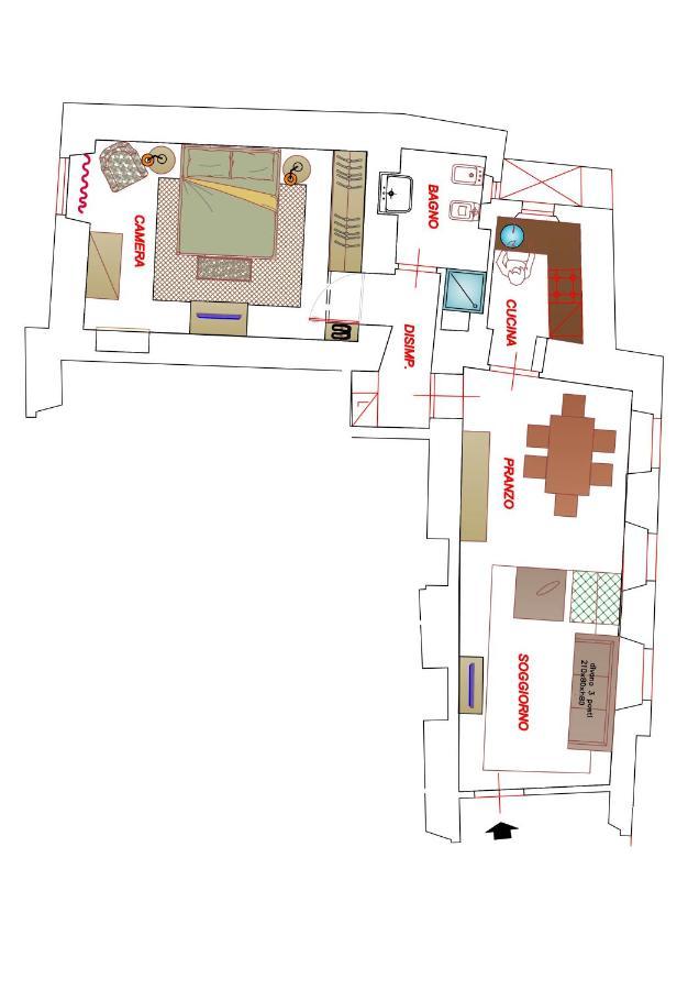 Residenza Del Corso Apartment อาเรซโซ ภายนอก รูปภาพ